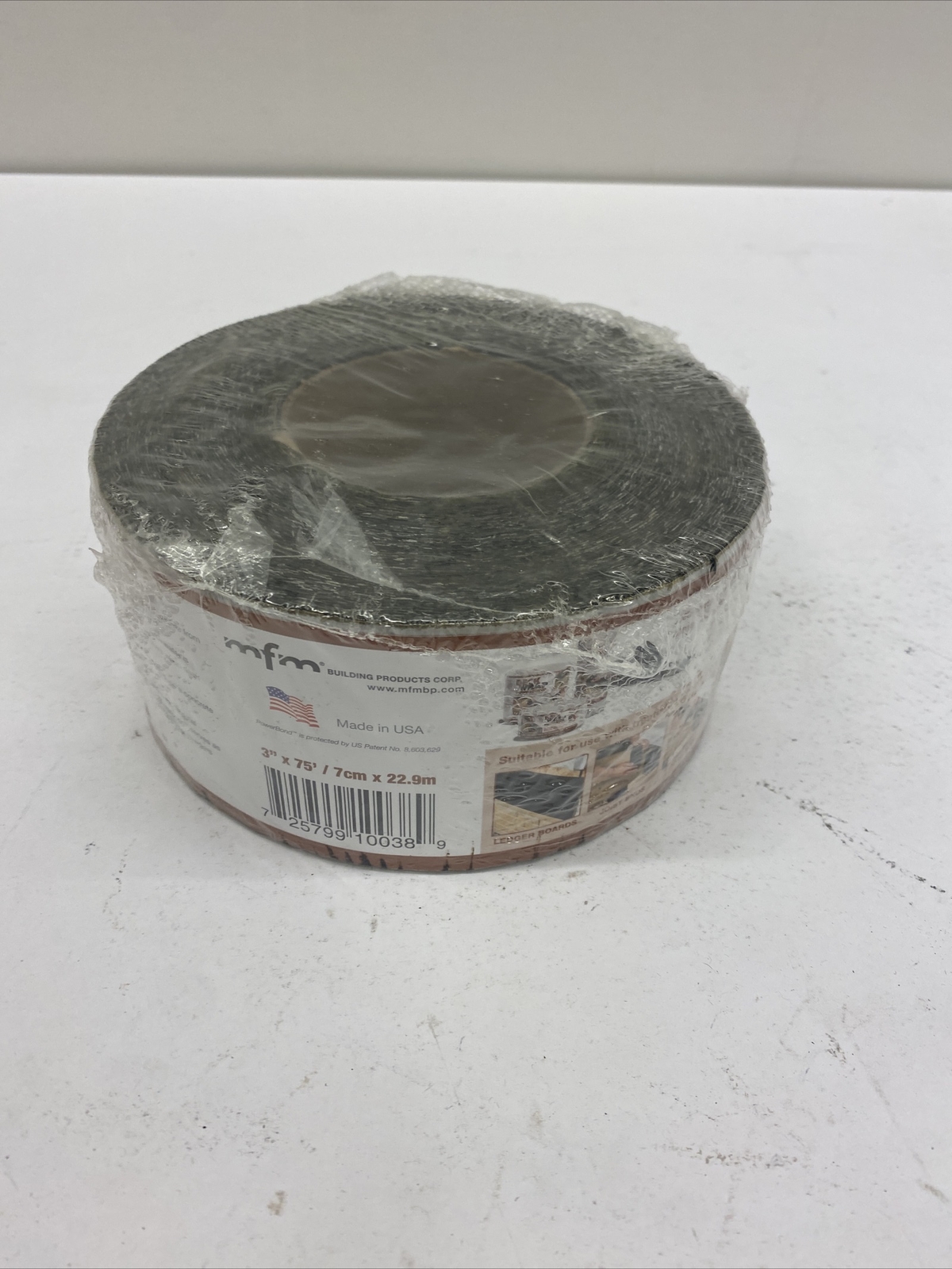 DECKWRAP POWERBOND 3″X75′ SELF ADHERING PROTECTIVE WRAP