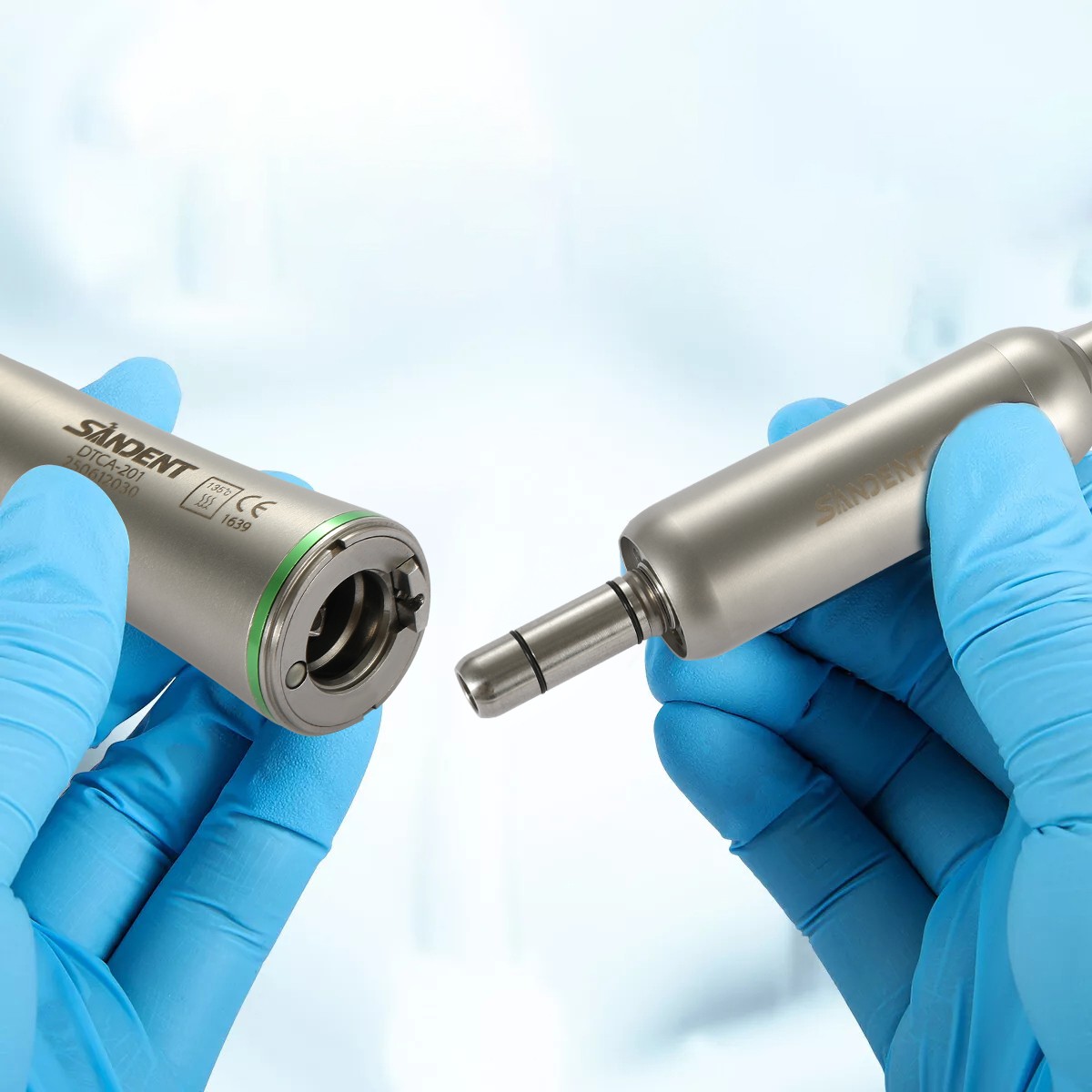 Dental Implant Motor System Surgical Brushless Motor 20:1 Contra Angle YBB