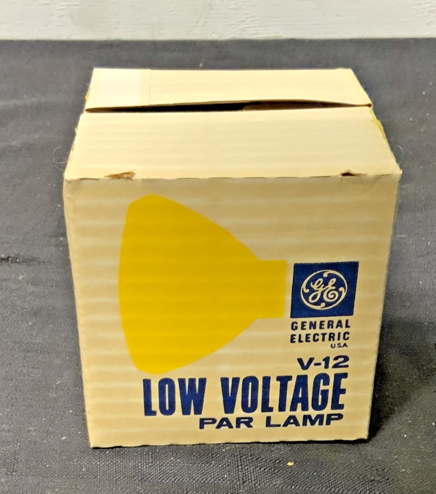 NEW Lot of 12 GE 16541 Low Voltage Par Lamp 50PAR36/WFL 50Watts 12Volts H4C