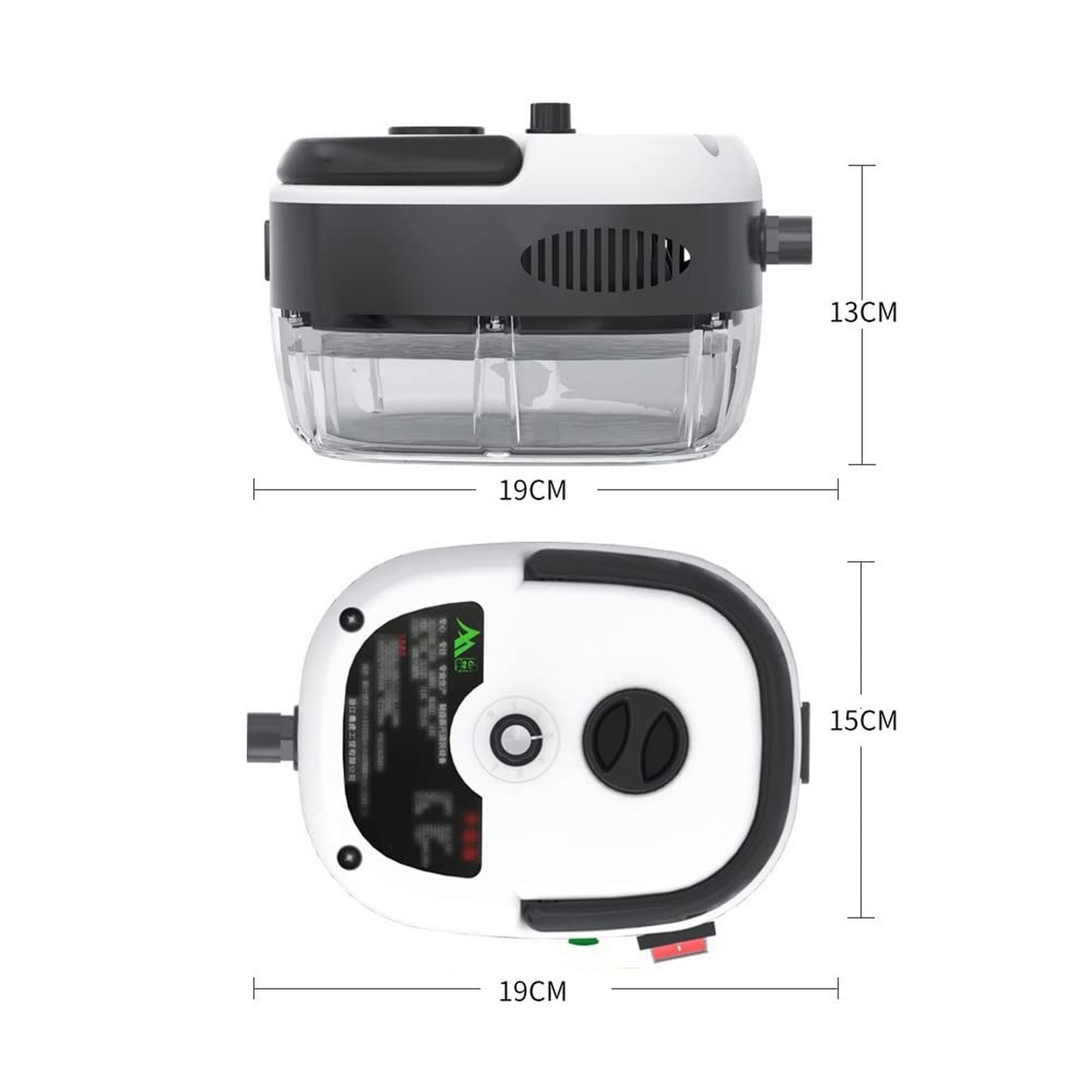 2500W Handheld Steam Cleaner High Temperature Pressurized Steam Cleaning Mach…
