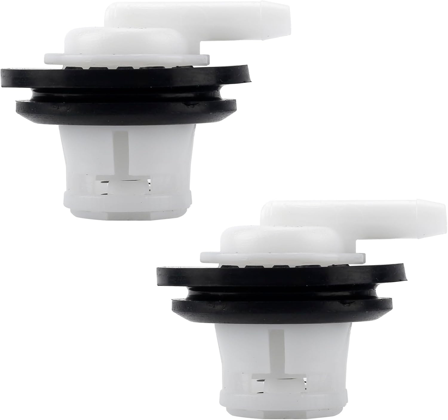 2 PCS Fuel Tank Vent Valve with Grommet Kit, Universal Gas Tank Vent Rollover Va