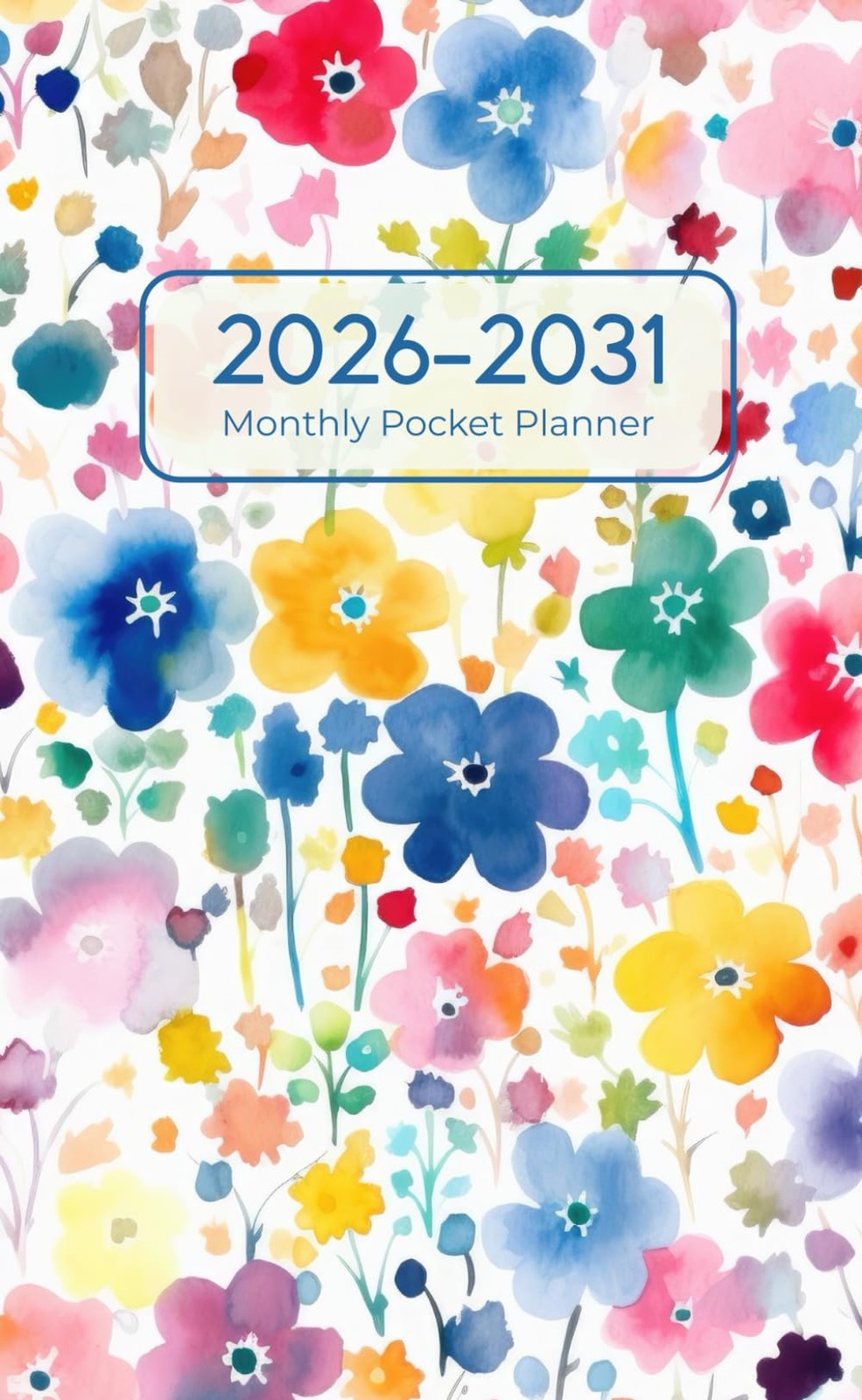 2026-2031 pocket calendar: 6 Year Monthly Pocket Planner ( January 2026 to…