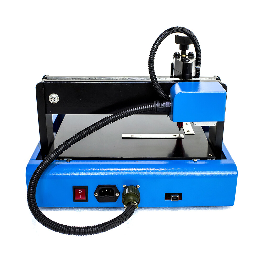 110V Electric Metal Marking Machine Dot Peen 200x150mm For Number Letter Label