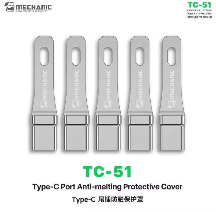 Mechanic TC-51 Type-C Port Anti Melting Protective Cover Tail Plug