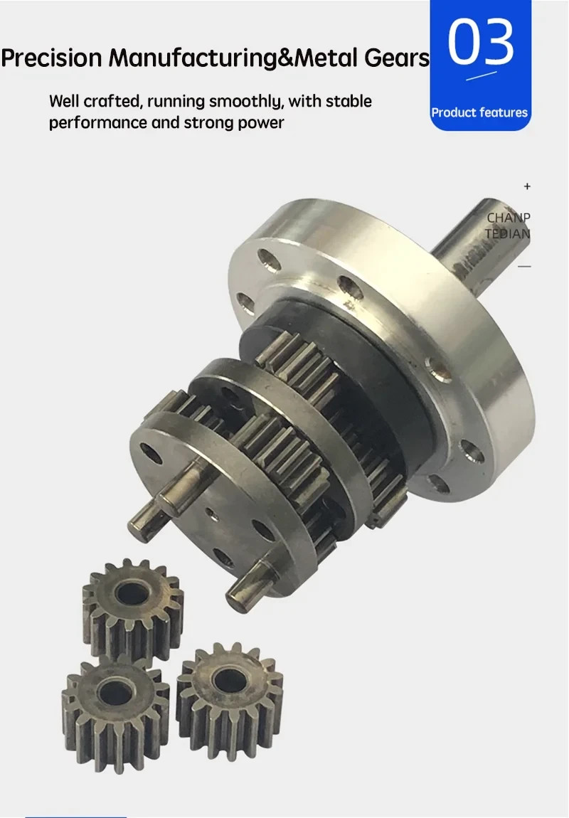 250KG 60GX6092R 60mm12mm Shaft Diameter Planetary DC Reduction High Torque Motor