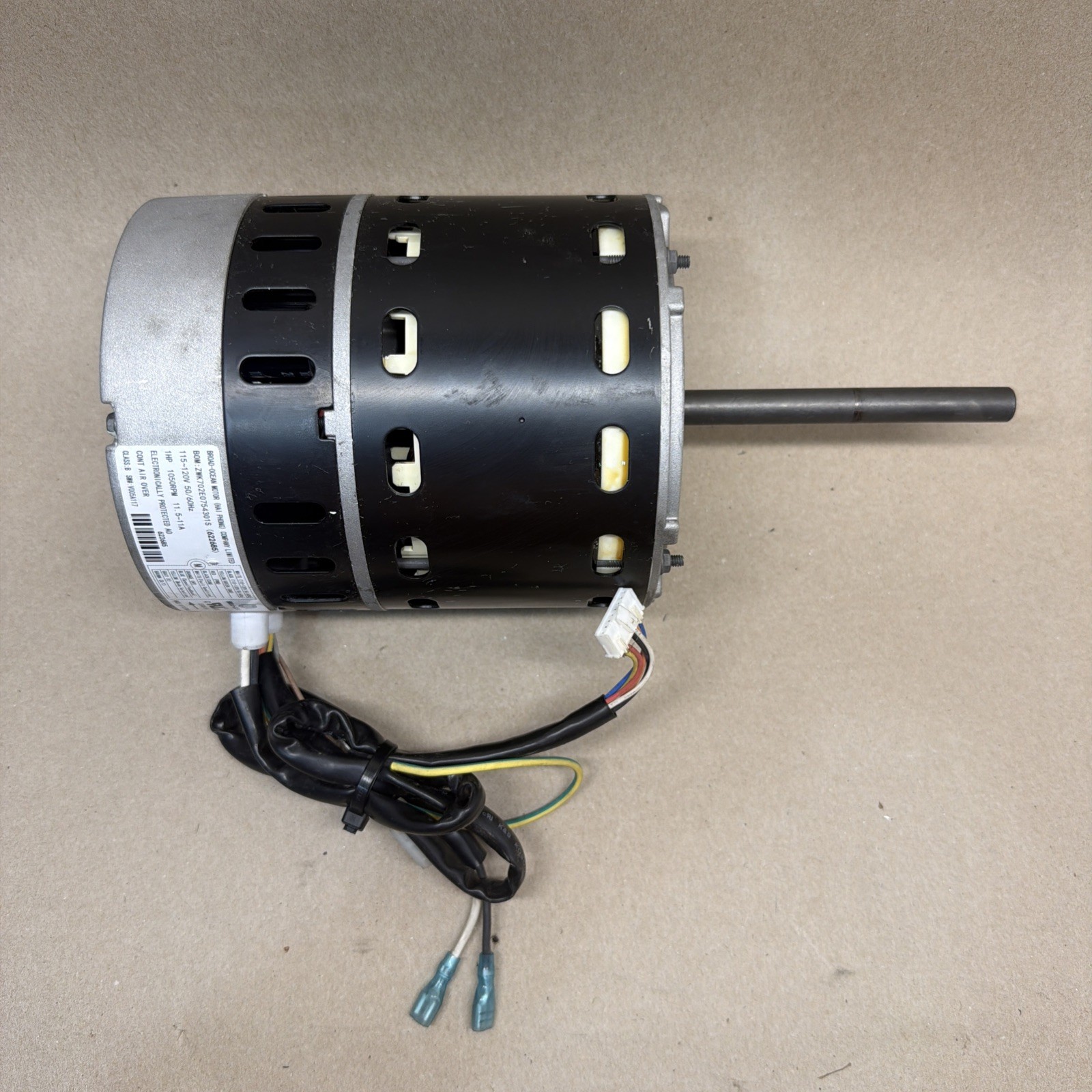 ✅ BROAD-OCEAN ECM BLOWER MOTOR 1/2HP 208-230V ZWK702E0754301S KMSAH011A05