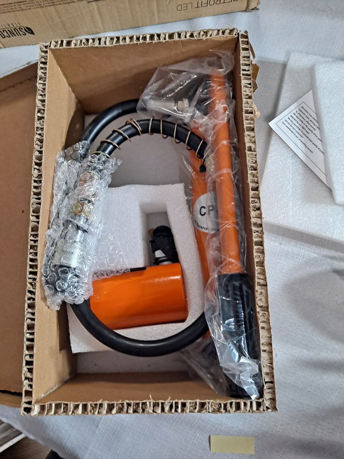 Bonvoisin Hydrauli Cylinder Jack And Hand Pump CP180