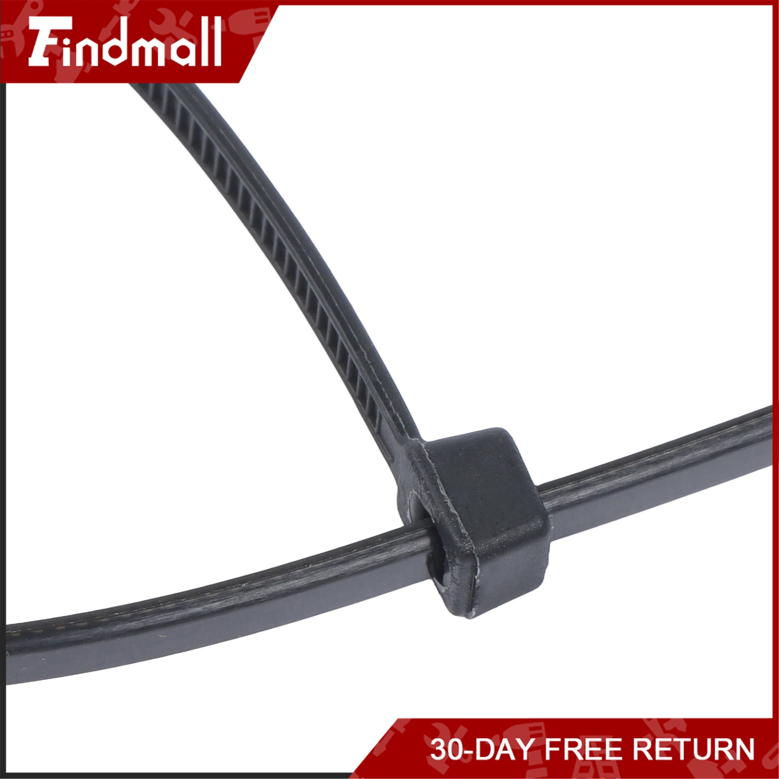 Findmall 1000Pack 12″ Zip Ties Nylon Cable Ties 60 lbs Self-locking UV Resistant