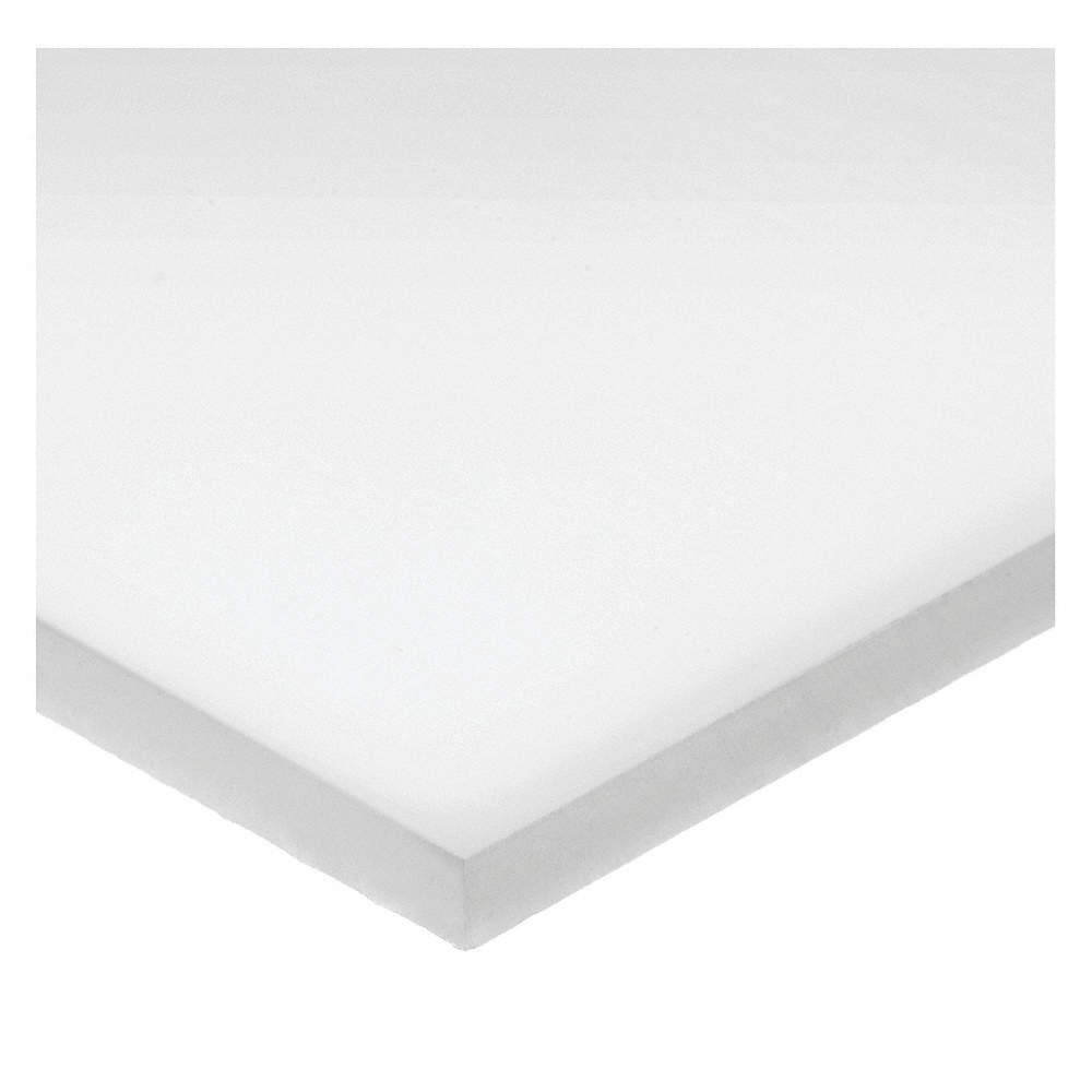 GRAINGER APPROVED PlasticFilm,PS,24″x24″,0.03125″T,White 60RV19