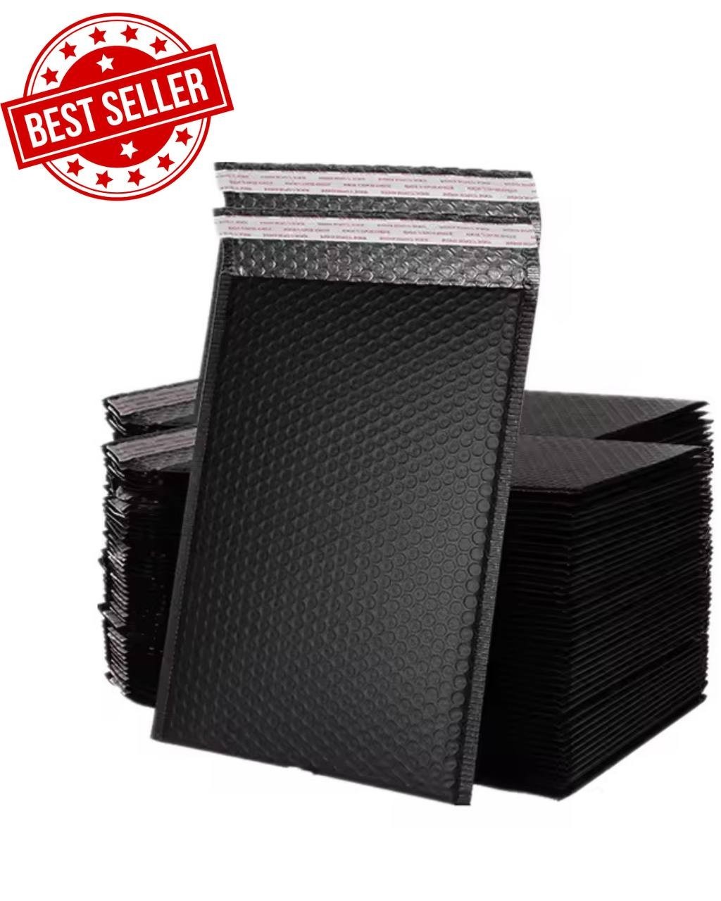 Black Poly Bubble Padded Envelopes Mailers Shipping 6×8 -15x18cm