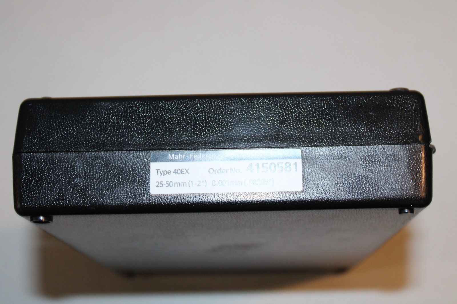 Mahr Federal 40EX 4150581 Digital Micrometer; 1–2″ Range NEW