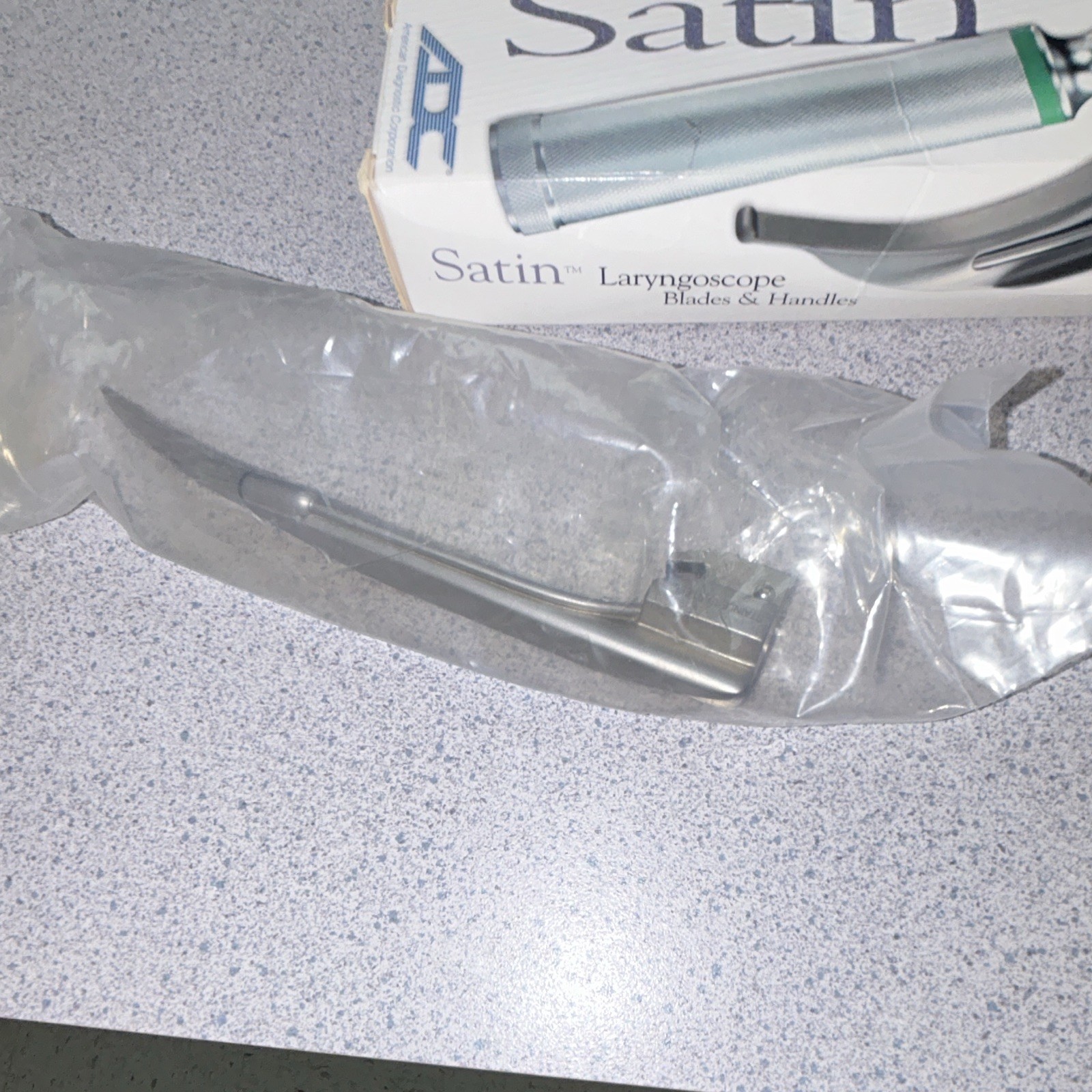ADC Satin Laryngoscope Blade Only Macintosh Small Adult Anesthesiology 4082