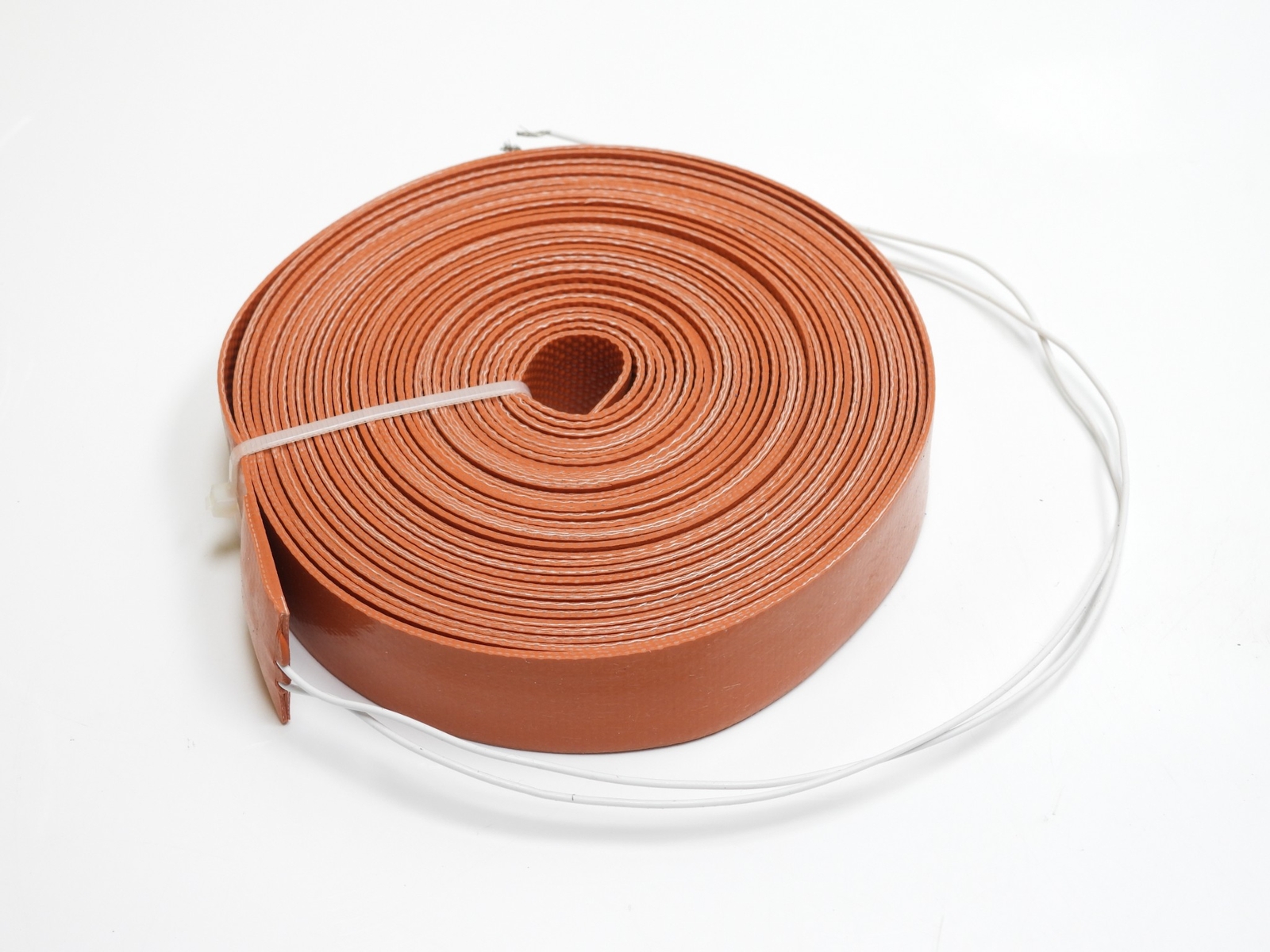 Flexible Silicone Rubber Heating Pad 220V 450W (1″ x 25′), 7620mm x 25.4mm