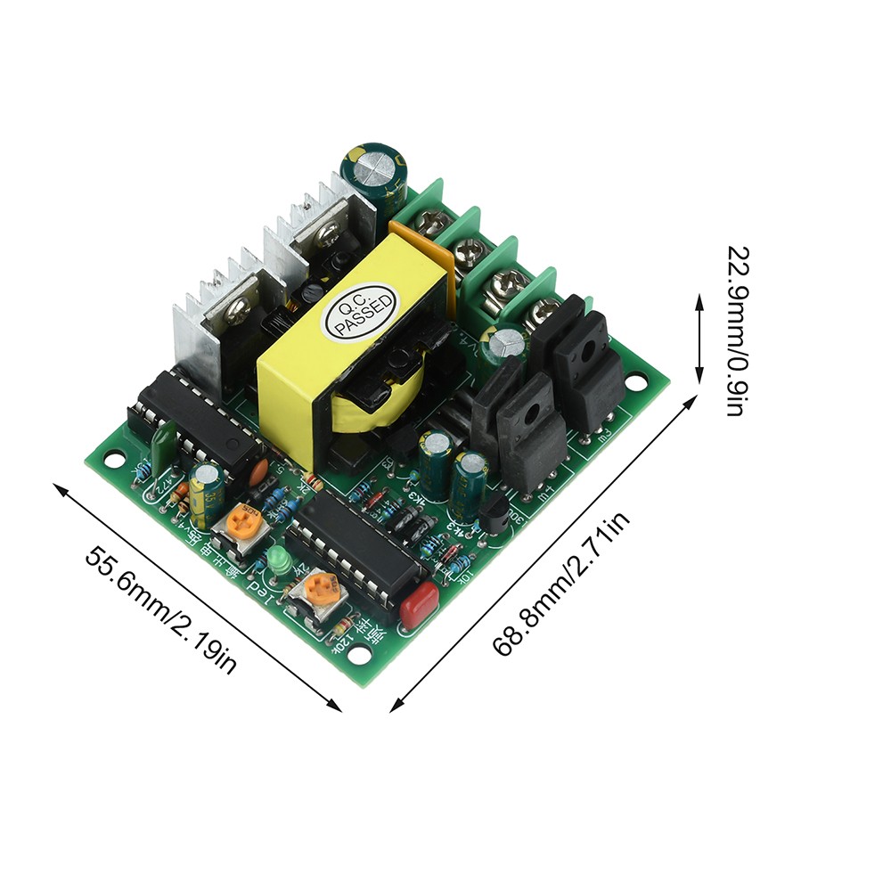DC 12-14.5V to AC 220V Inverter Module 50-100W DC-AC Step-Up Transformer Module