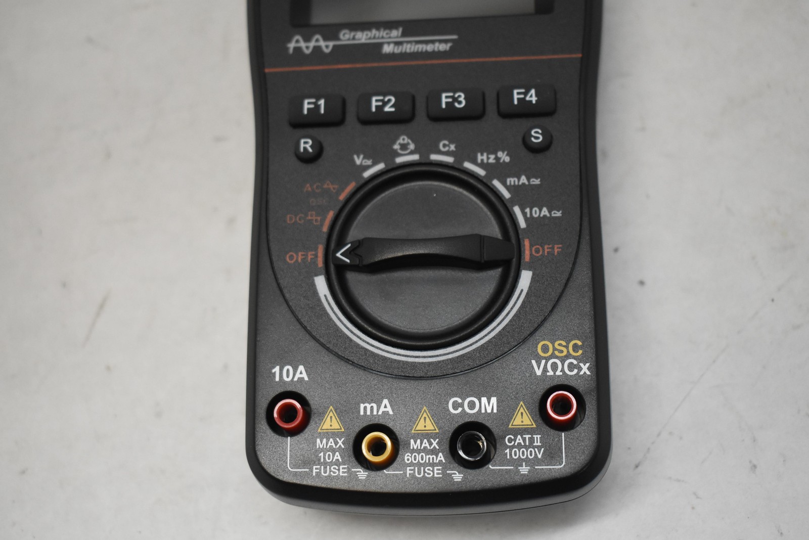 GOCHIFIX Graphical Digital Multimeter Handheld Meter Black CAT III 600V AC DC