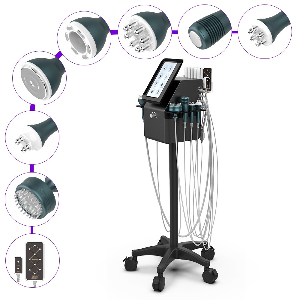 9 in 1 Beauty Machine for Skin Smoothing & Enhance Body Curves Vertical Model