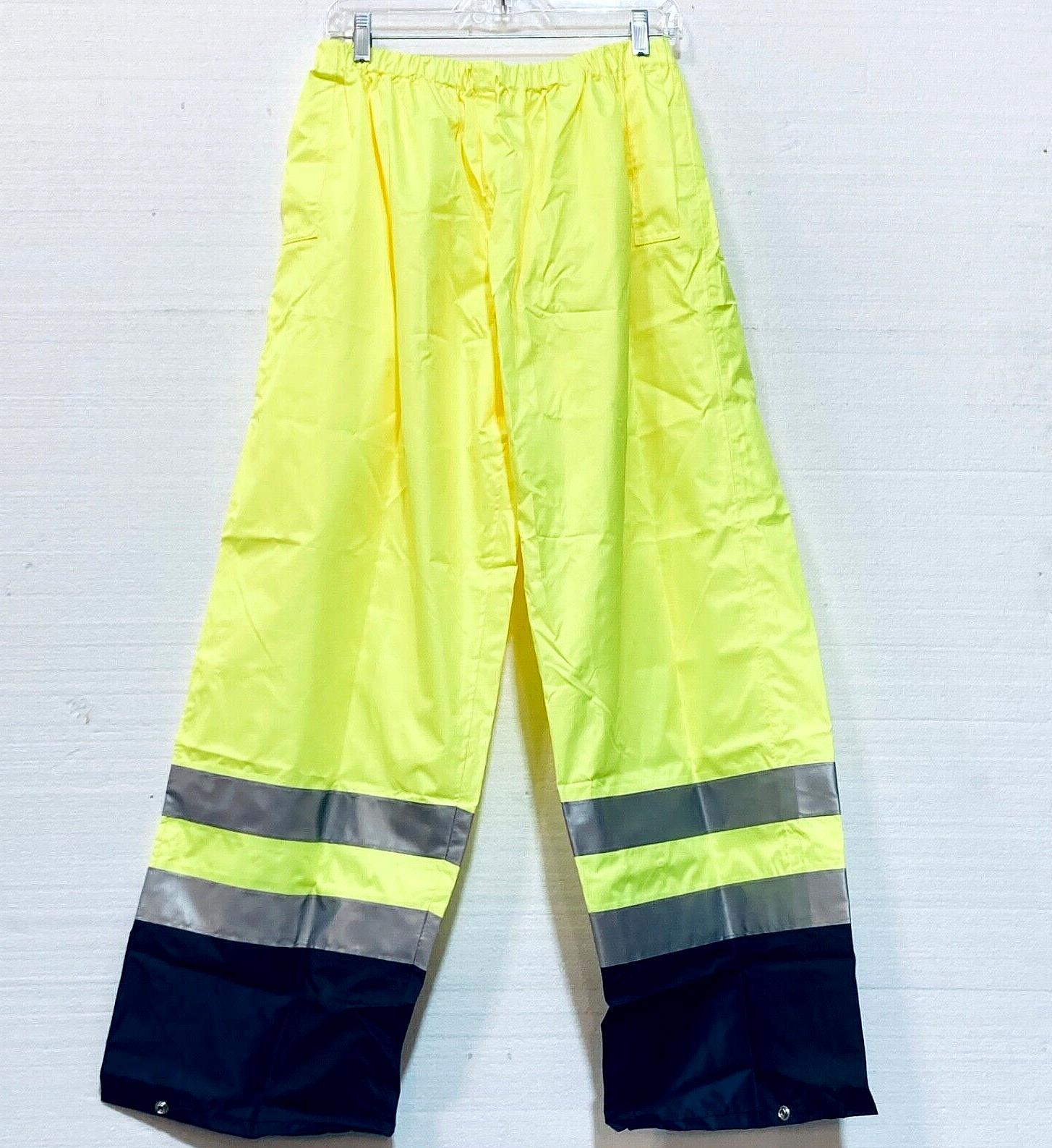 Occunomix LUX-TENR HI VIS Rain Pants Class E Yellow& Black Size 3XL!