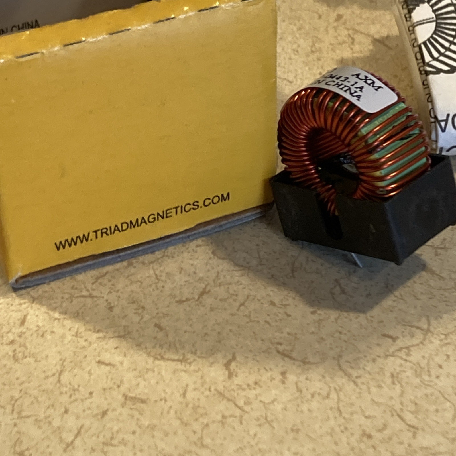 Triad Magnetics FIT80-2 Inductor 107.5 µH, 4.8 A, 67.9 mΩ NEW New Old Stock NOS