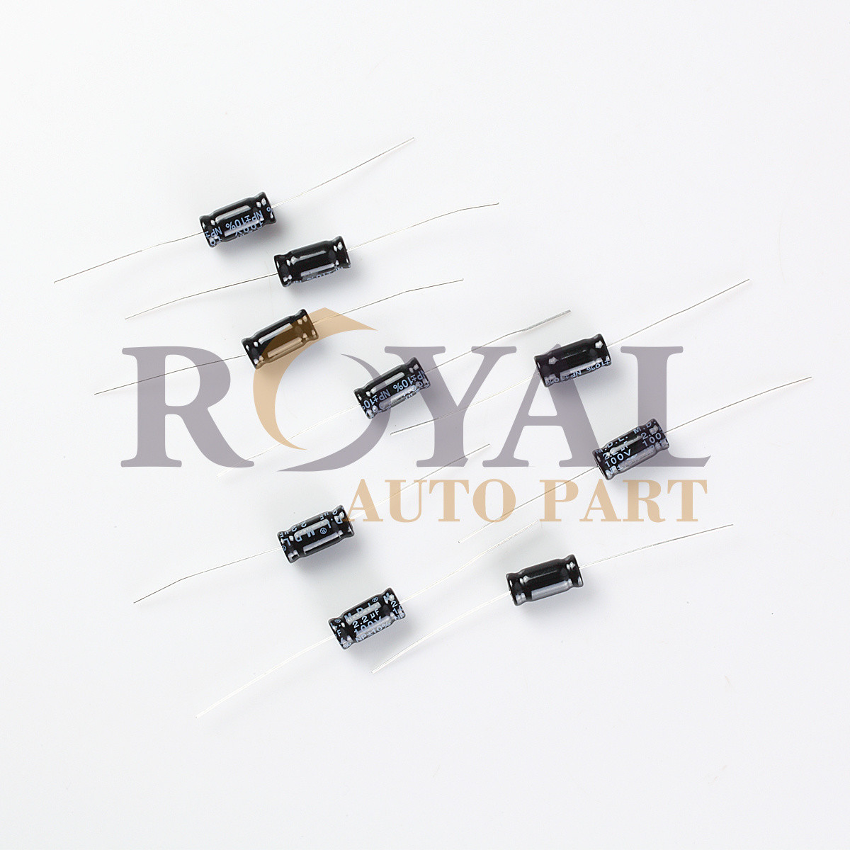 10pcs Non-Polarized Electrolytic Audio Capacitor 2.2uF 100V
