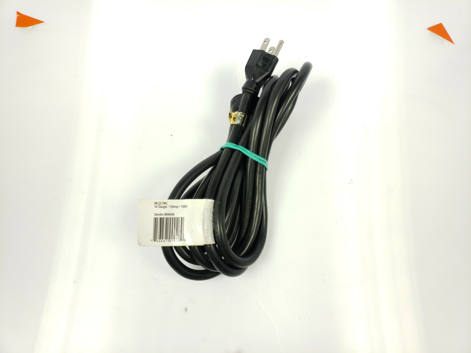 HUSKY 342-576 9ft Tool Replacement Cord -1875 Watts