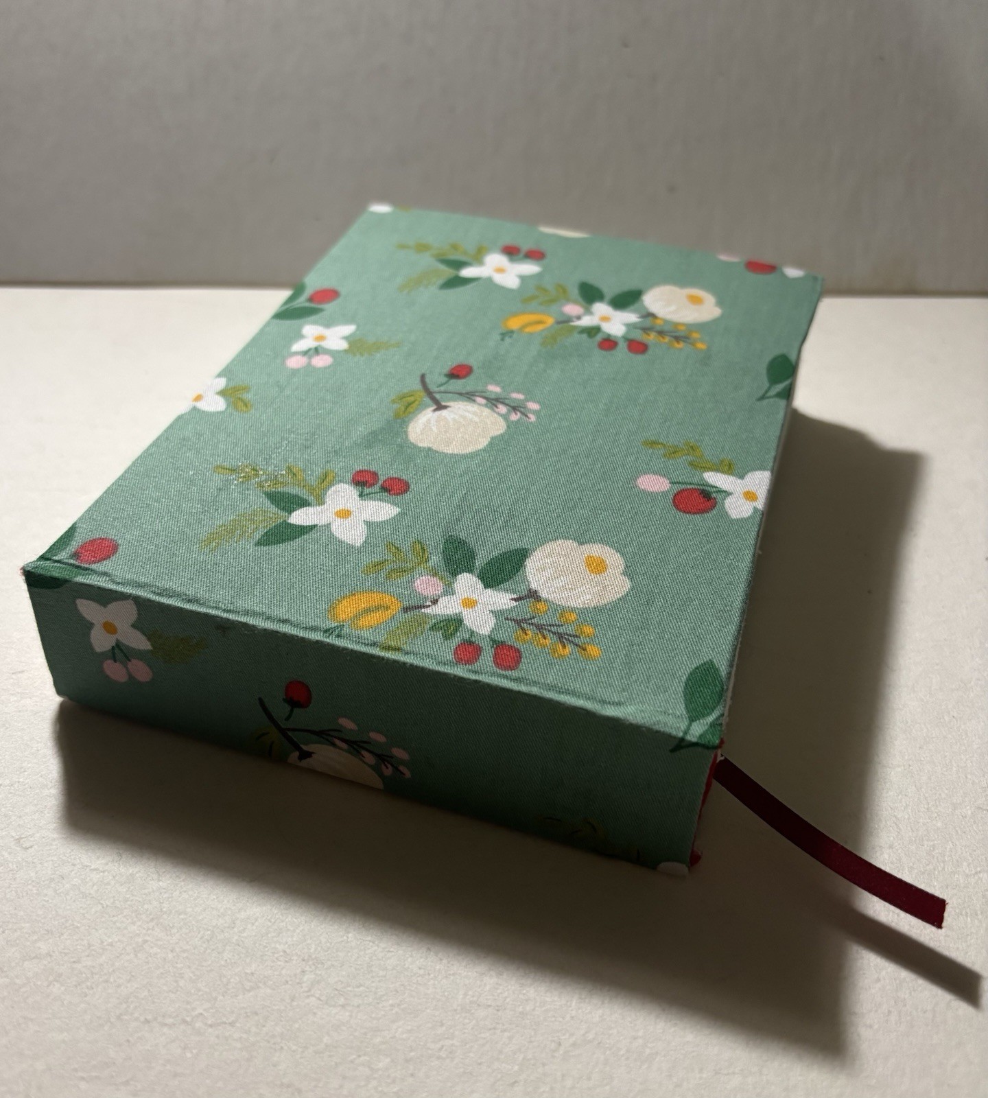 Handmade Flower Fabric – Arches Sketchbook Blank Book – 6.5 in. x 5 in.