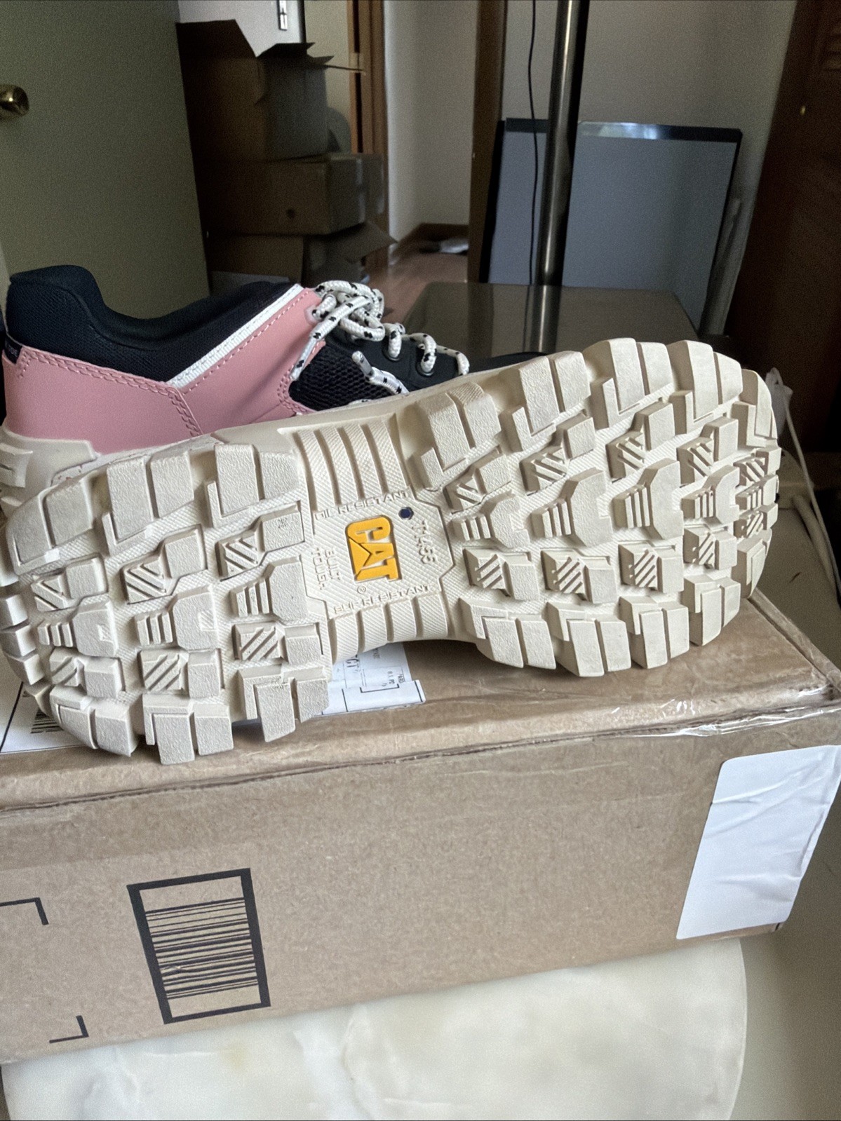 Women’s Caterpillar Invader Sport Composite Toe Safety Shoe Size 8
