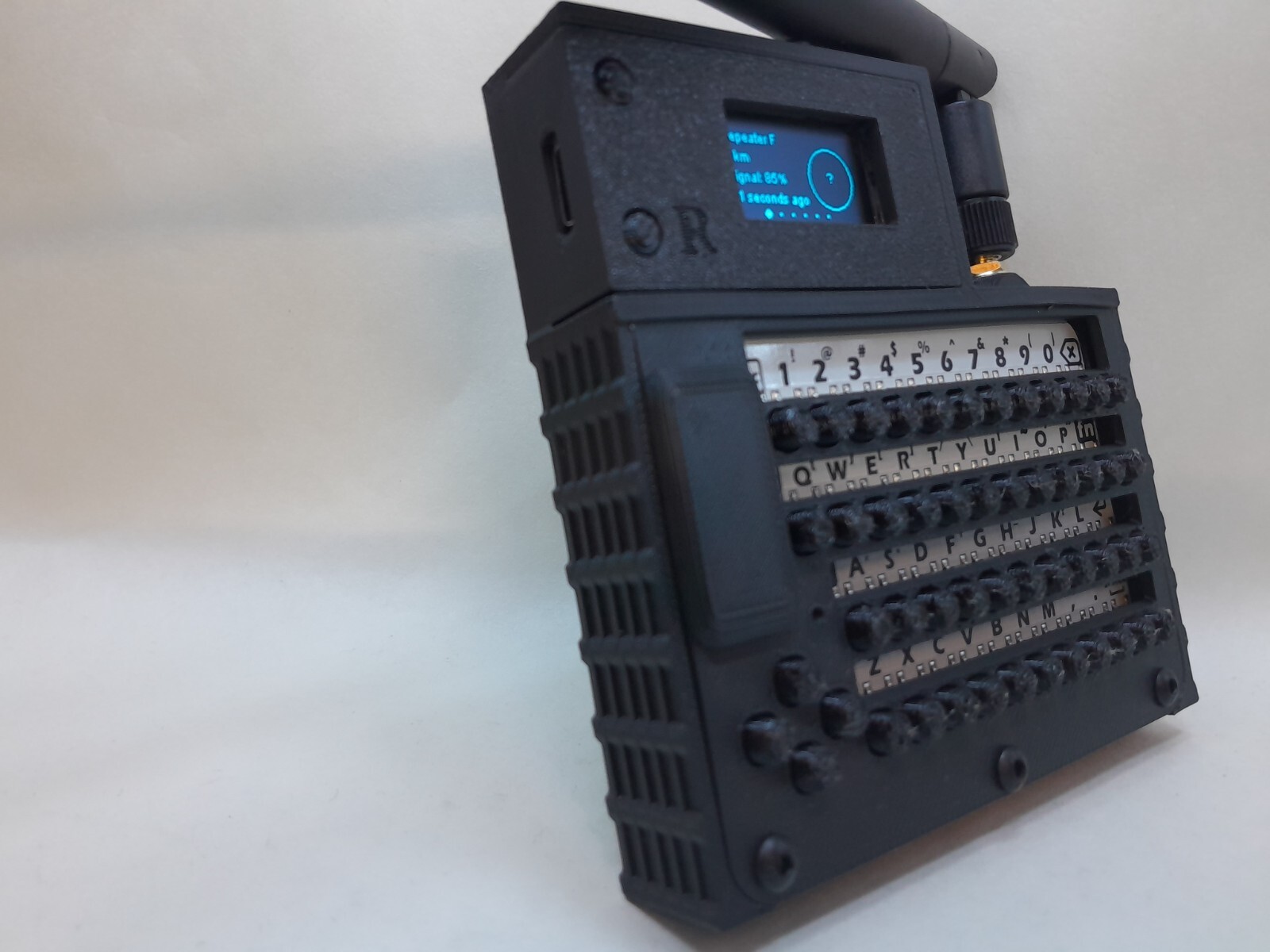 Meshtastic STAND ALONE node READY TO USE Heltec V3 3000mah battery BLACK