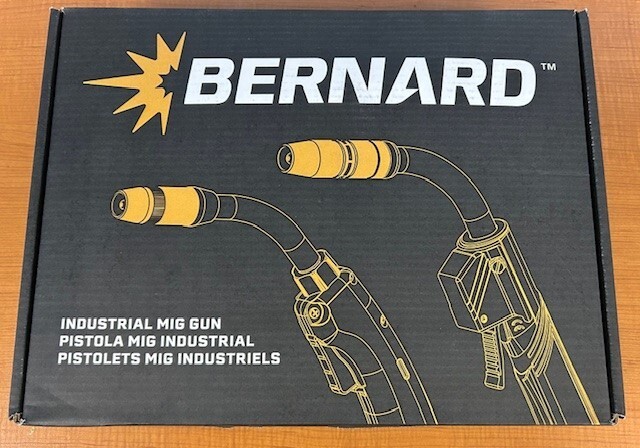 NEW****Bernard Q3015AE8HMC BTB Series MIG Gun 300A 15 FT. W/ Miller Power Pin
