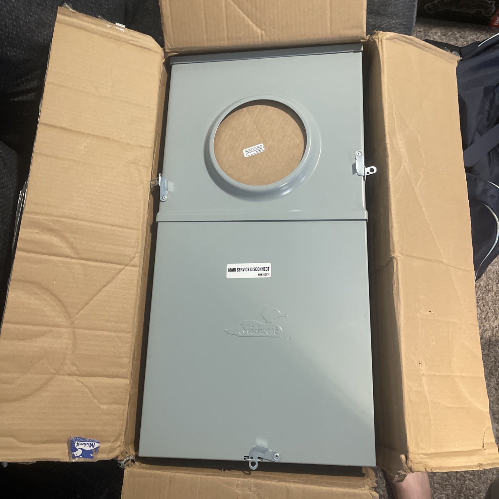 Midwest R281CB1 200 amp Meter With Disconnect