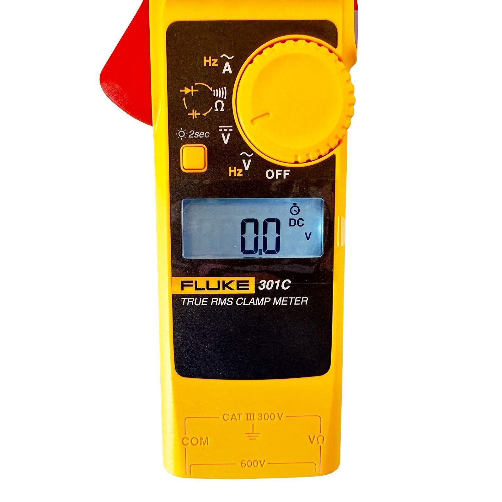 Fluke 301C Clamp Meter AC Current AC/DC Volt Voltage/Current Frequency Ω