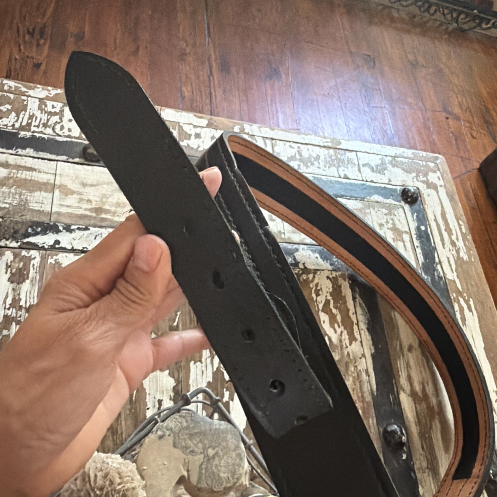 Safariland Model 146V Border Patrol Duty Belt Size 38/95 Black Asmbld Mex