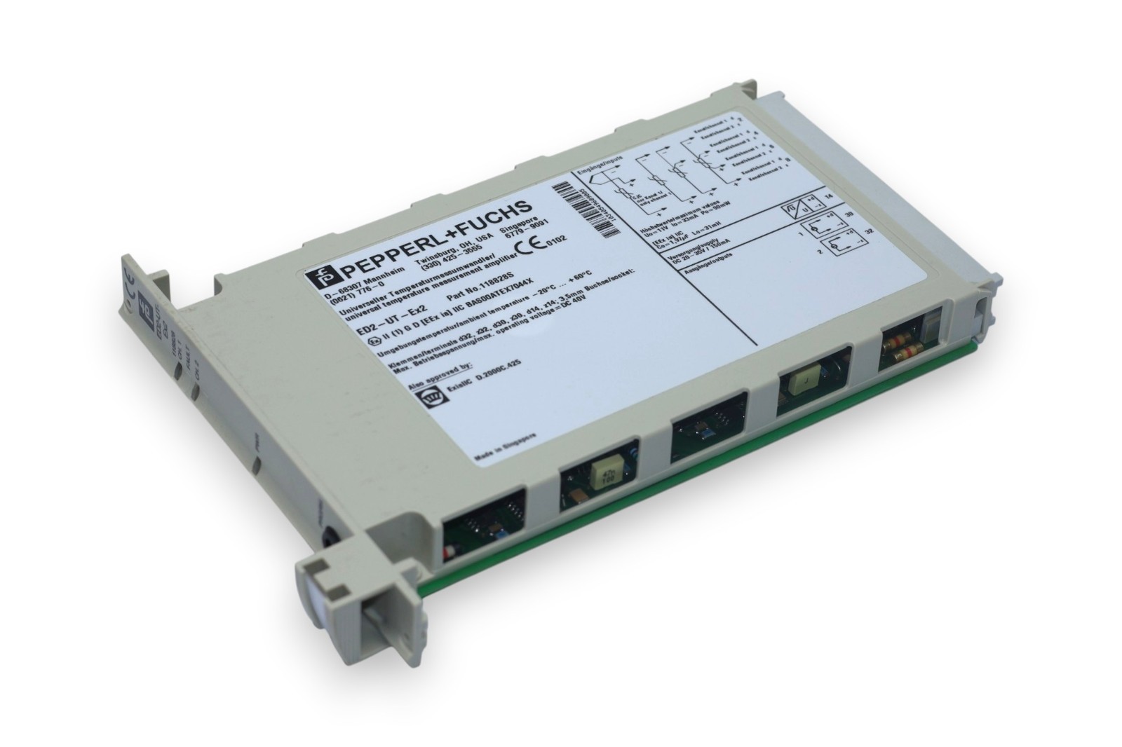 PEPPERL+FUCHS ED2-UT-EX2 CONVERTER