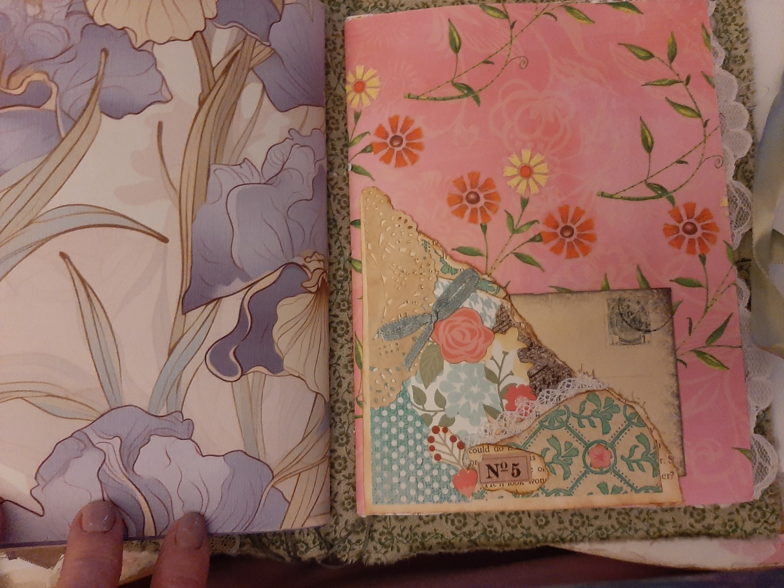 Junk Journal Handmade chunky «Secret Garden» Soft and squishy Classic Story