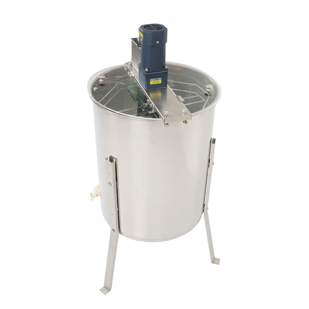 4/8 Frames Stainless Steel Electric Honey Extractor Beekeeping Equipment 1300RPM