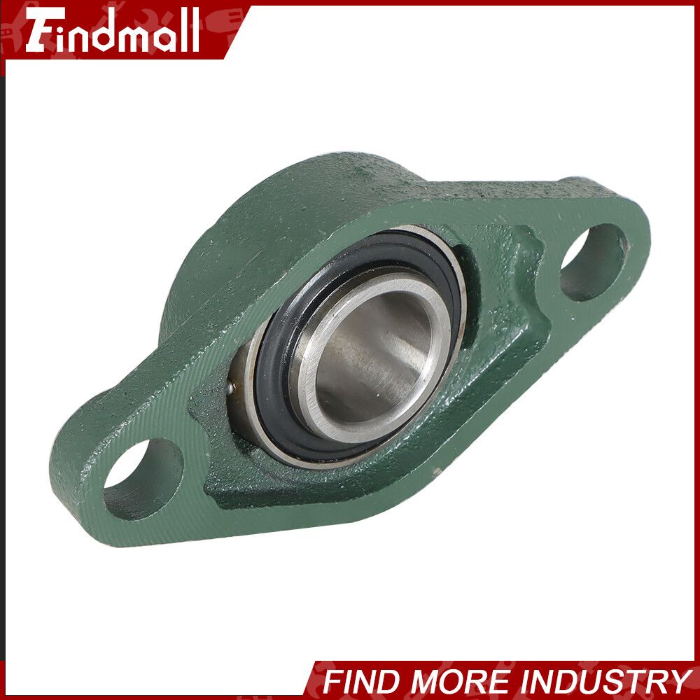 Findmall 10PCS UCFL205-16 Pillow Block Flange Bearing 1″ Bore 2 Bolt Solid Base