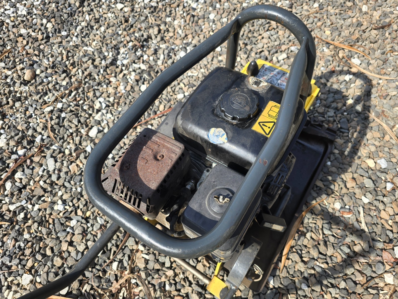 BOMAG BP 18/45-2 Rammer Tamper Vibratory Plate Compactor 5.5HP *READ, SMOKES*