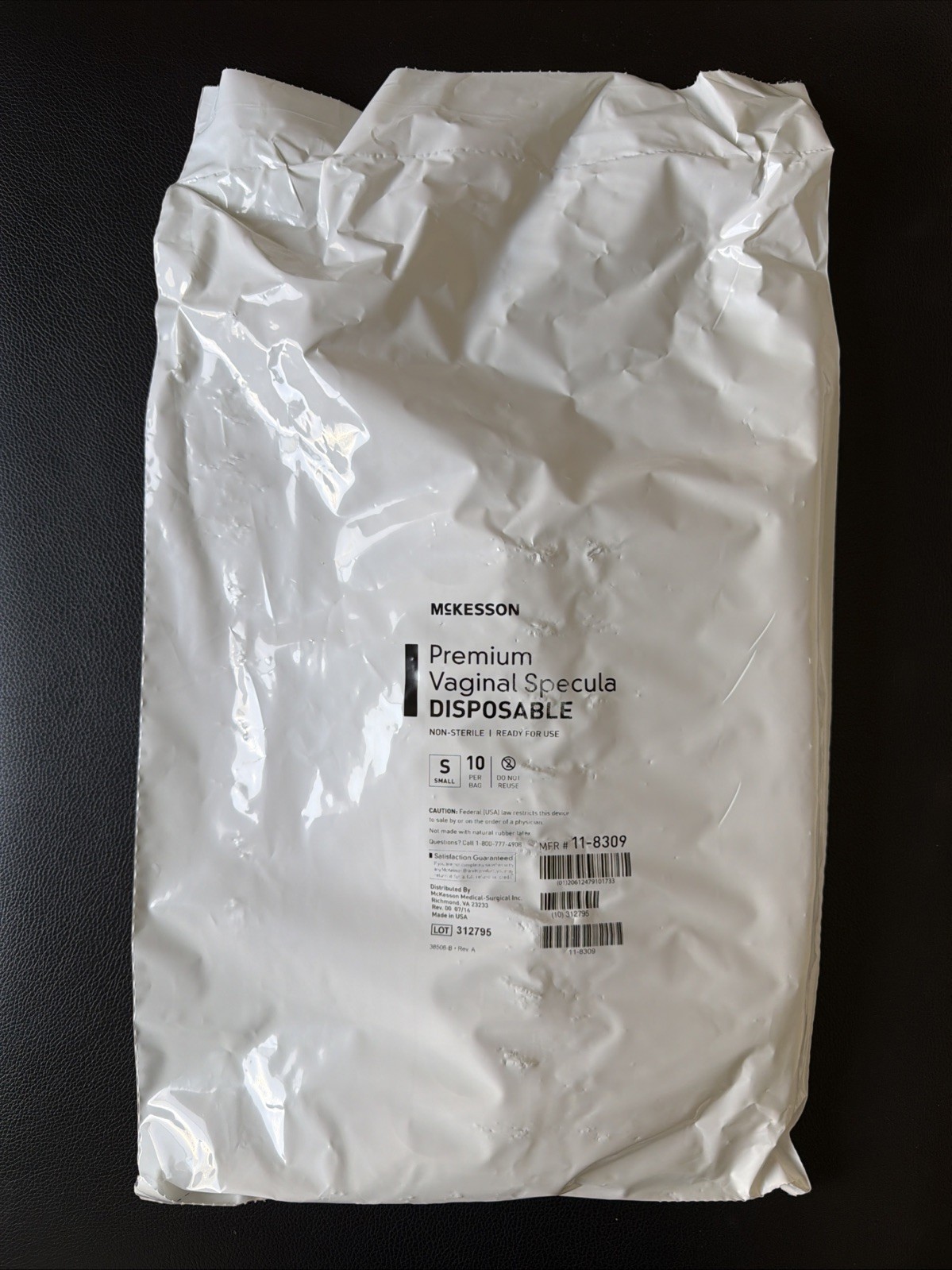 Vaginal Speculum McKesson, Size S, Without Light Source Capability