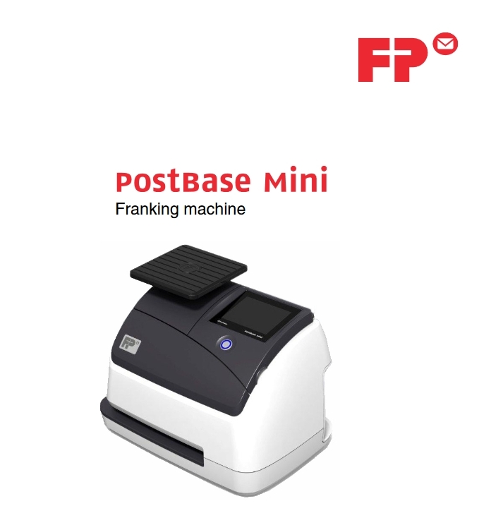 FPPMIC10 Postbase Mini Machines Only Compatible USPS Approved Red Ink Cartridge