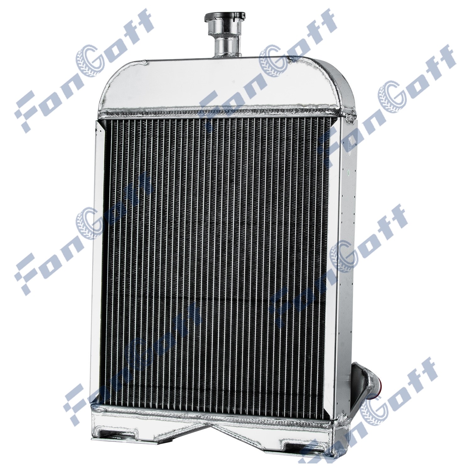 For Ford 2N 8N 9N Models Tractors Aluminum 3 Row Radiator 8N8005,86551430 ALLOY