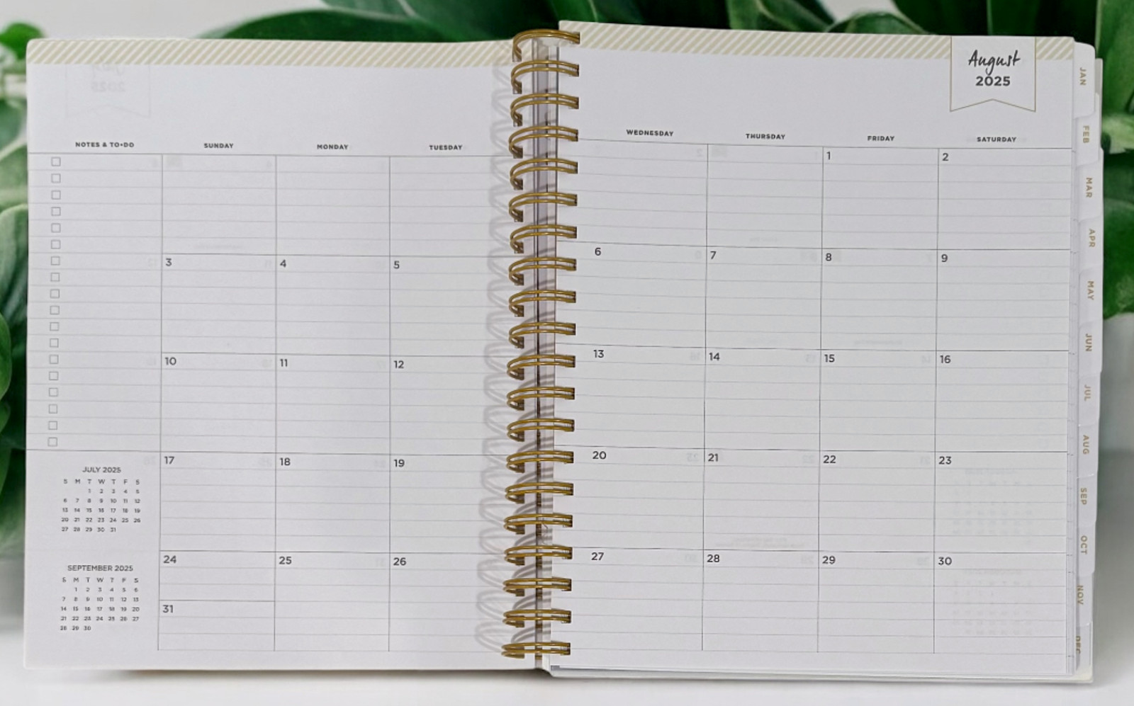 2026 Aurora Boreal Gradient Daily/Monthly Planner Gift Set