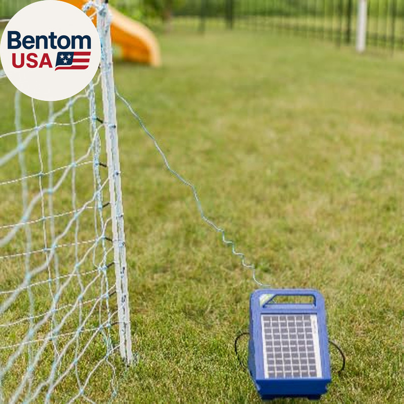 42″ X 164′ Electric Netting All-In-One Solar Kit for Goats, Sheep, Gardens, Beeh