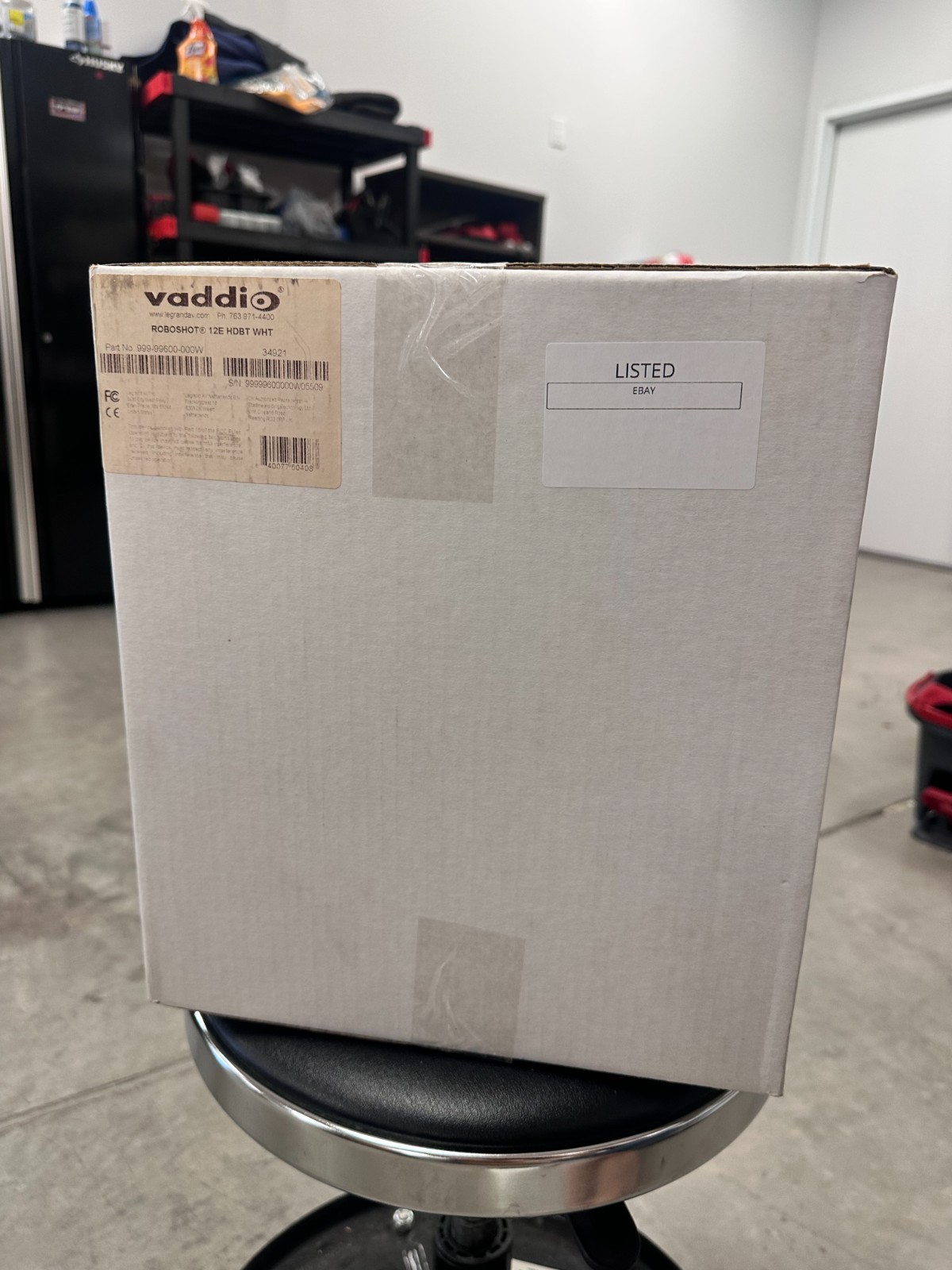 Vaddio RoboSHOT 12E HDBT IP Camera System (White)