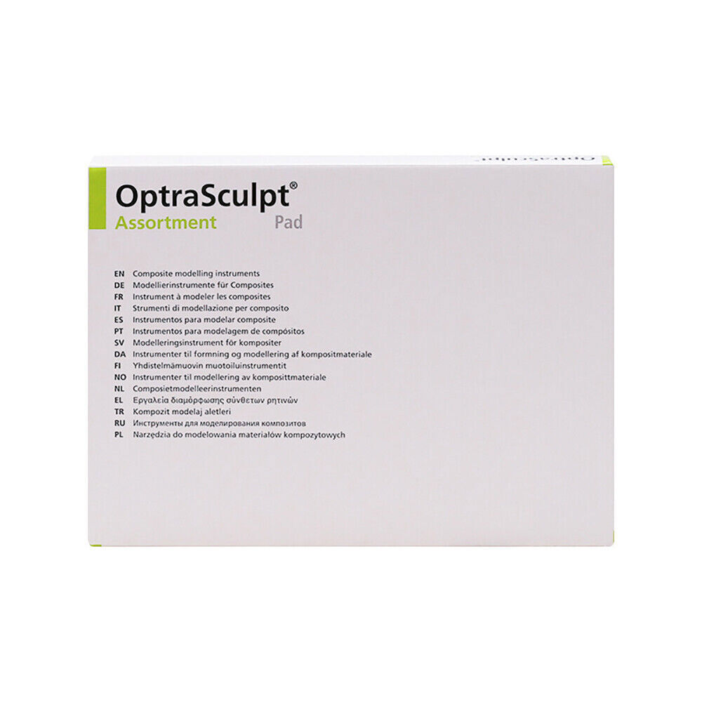 Dental OptraSculpt Foam Pads Kit Veneer Composite Resin Filling Spatula Handle