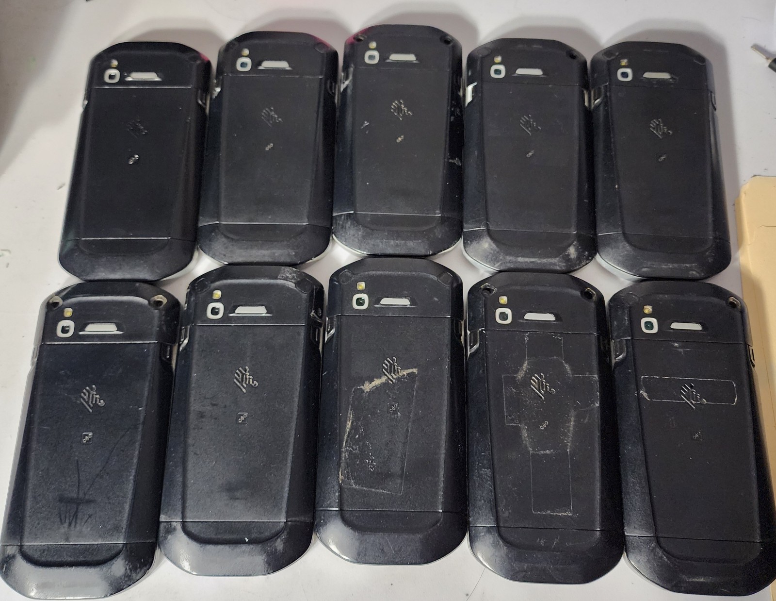 LOT OF 10 Zebra TC56 TC56CJ-1PAZU2P-US Barcode Scanner AS Is Untested
