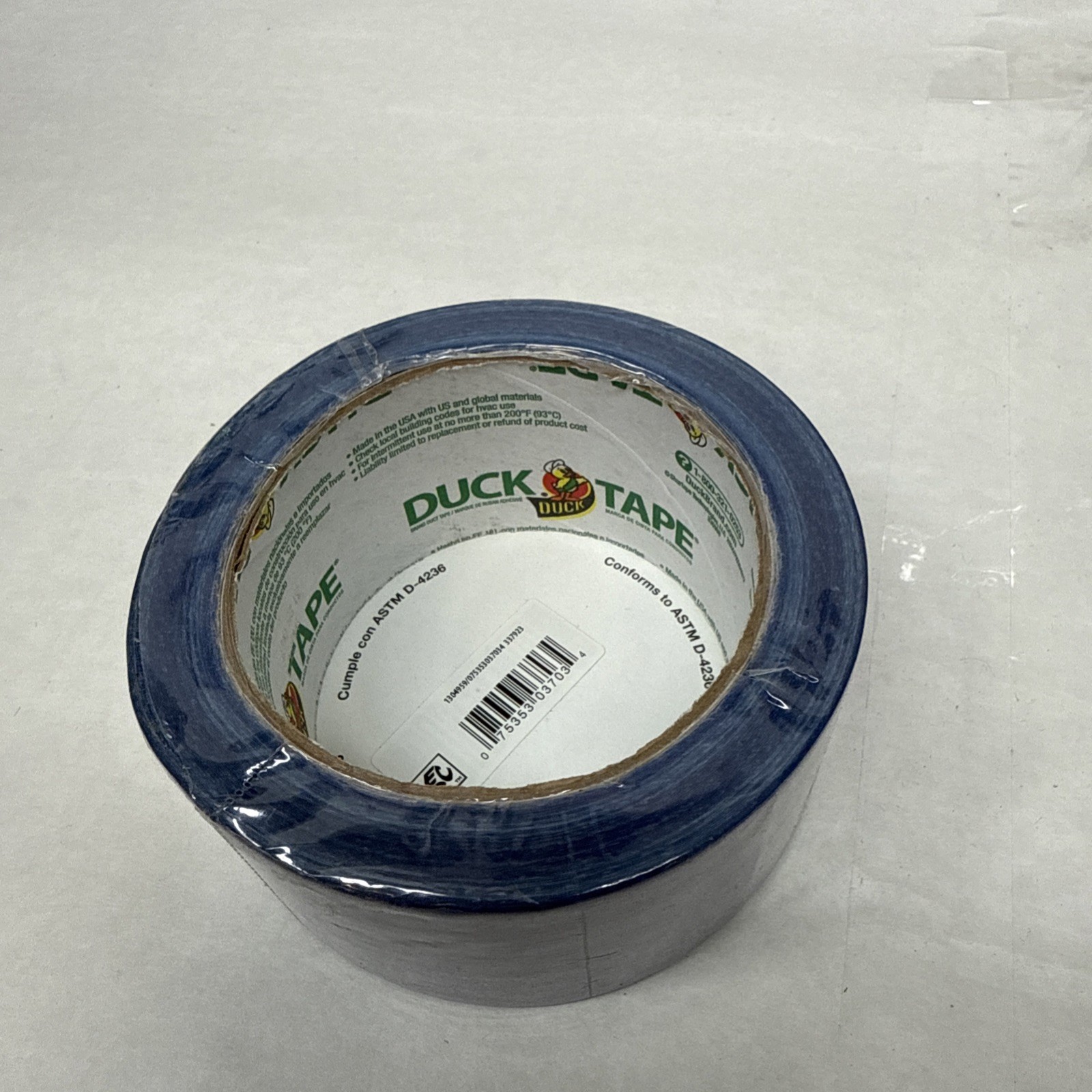 Duck Colored Duct Tape – Blue – 1.88″ Width x 60 Ft Length, 1 Roll, 3″ Core