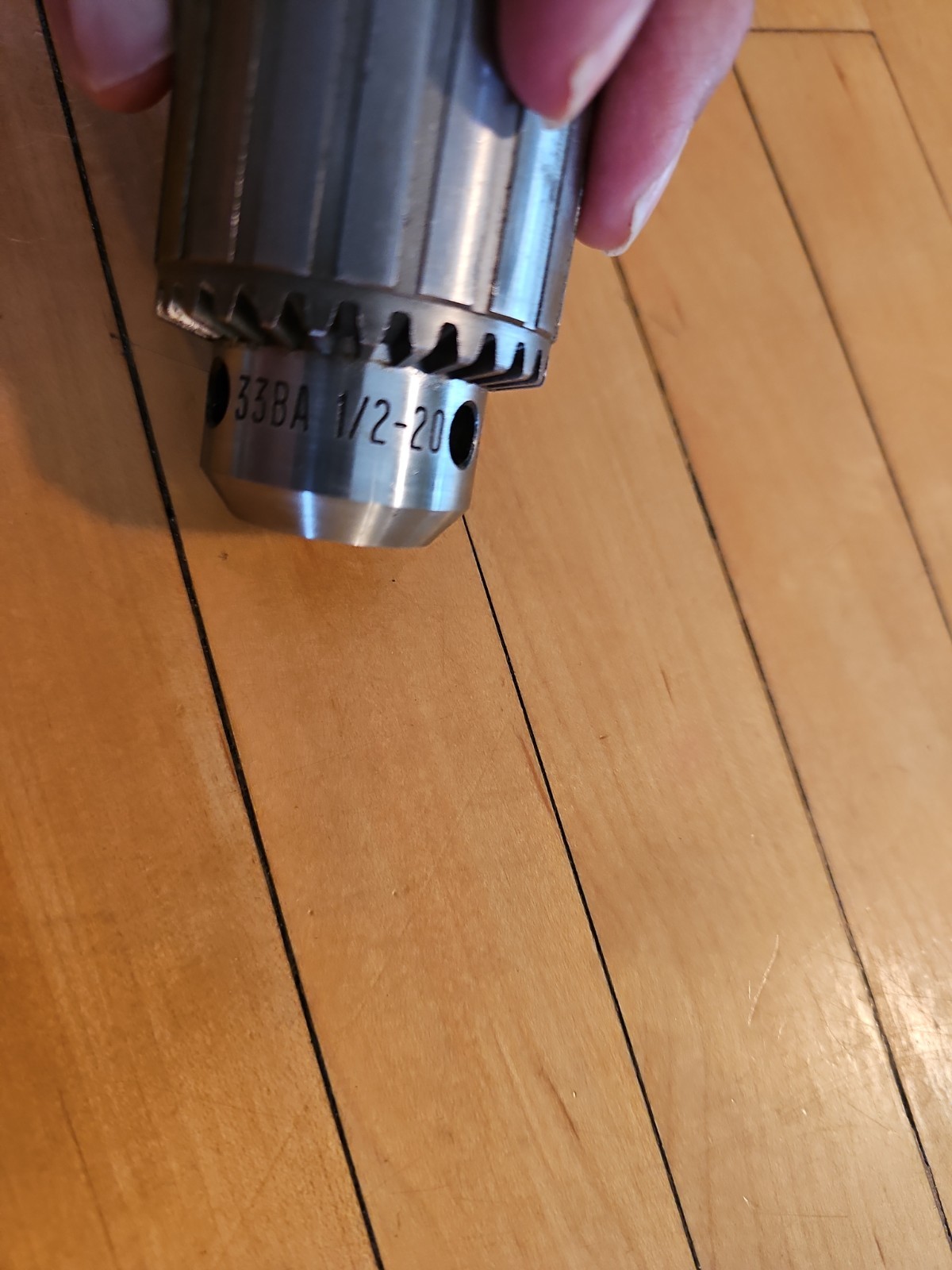 Jacobs 33BA 1/2-20 Drill Chuck ,key 1/2-20 Usa EXCELLENT CONDITION