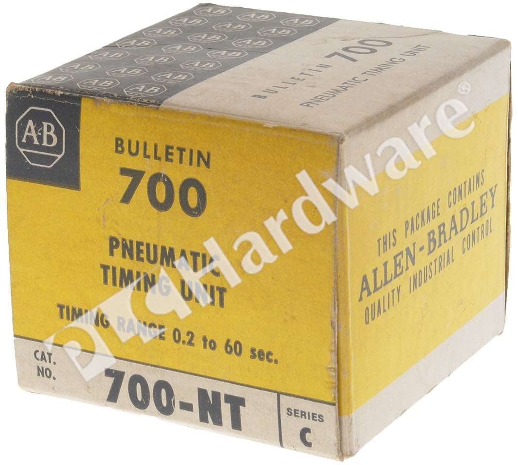 Open Pre-owned Allen Bradley 700-NT /C Pneumatic Timing Unit 0.2-60Sec
