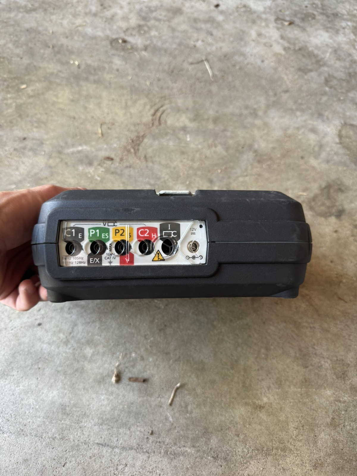 Megger DET4TC2R Auto-Ranging Earth Ground Resistance Meter 0.01Ω-20kΩ