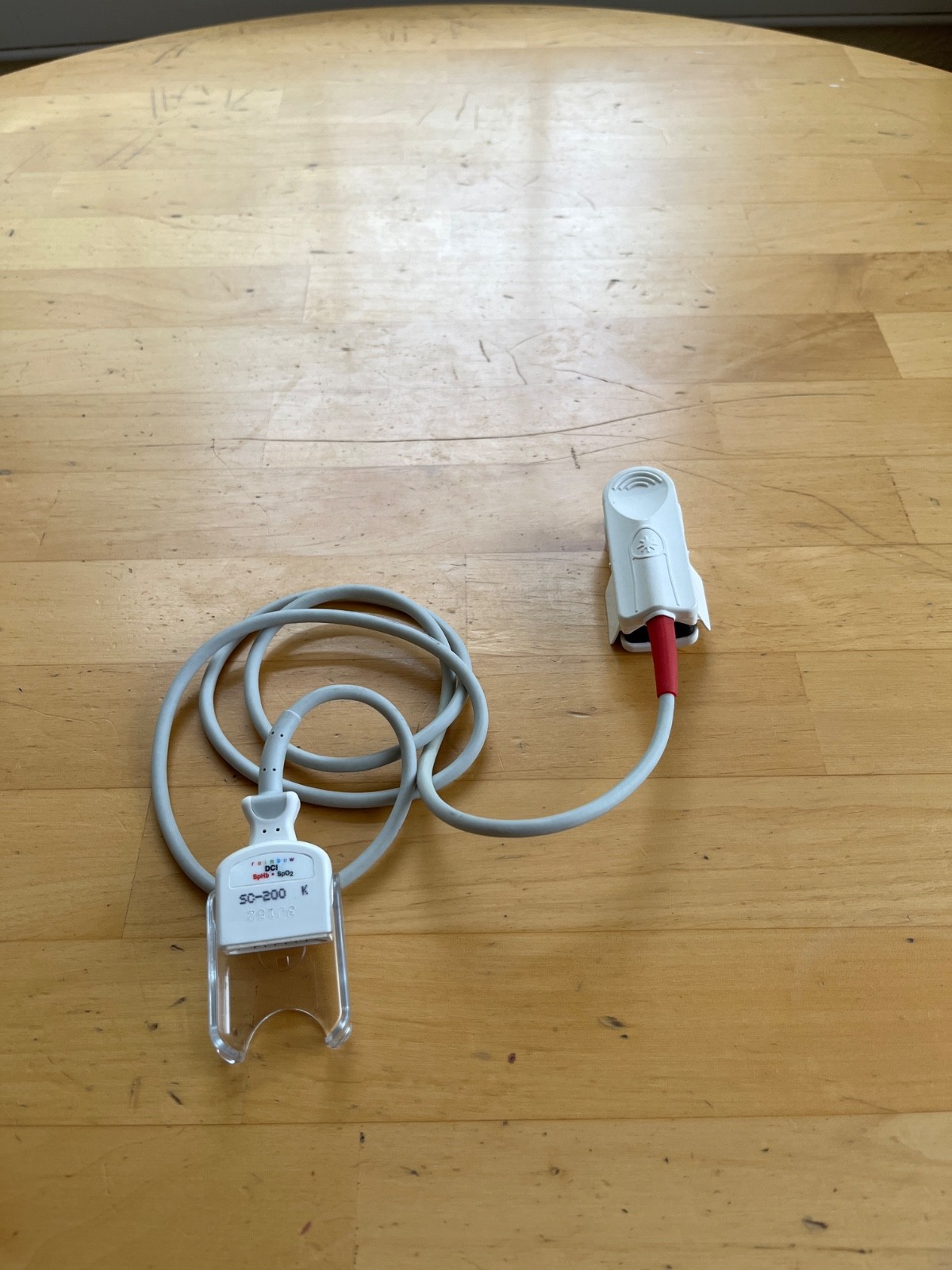 Masimo Rainbow SC-200 DCI SpO2 SpHb Finger Clip Sensor Reusable