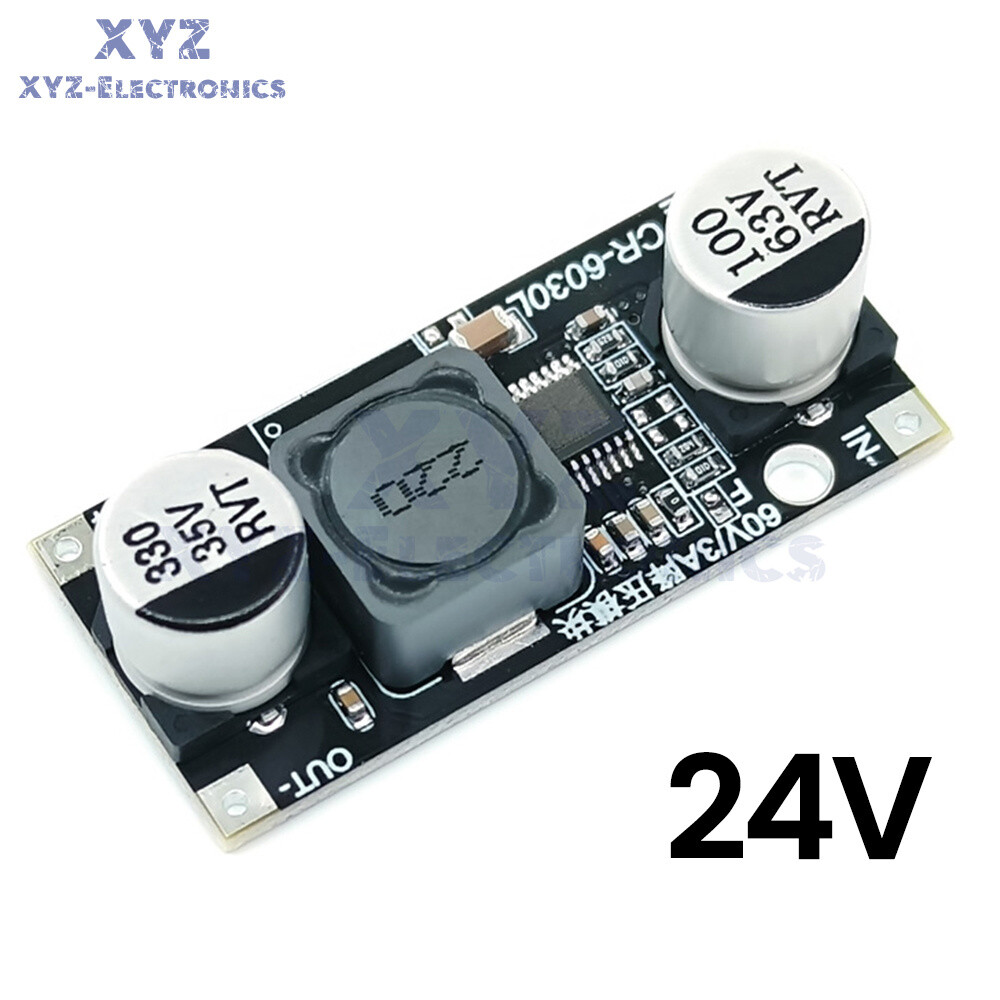 DC4.2-60V to DC 2-34V Step Down (Buck) Voltage Regulator Power Adapter Converter